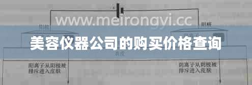 美容仪器公司的购买价格查询