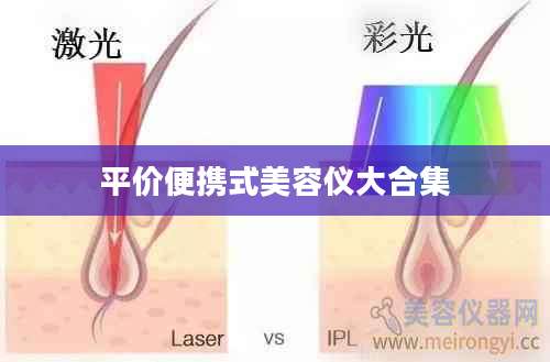 平价便携式美容仪大合集