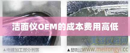 洁面仪OEM的成本费用高低