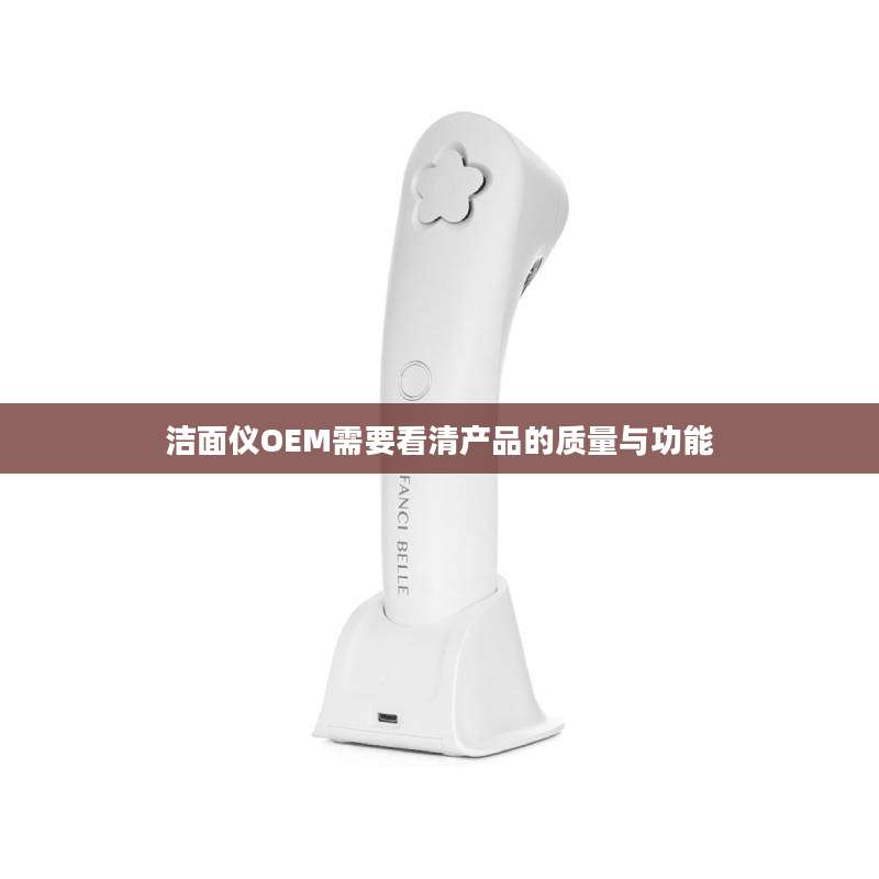 洁面仪OEM需要看清产品的质量与功能