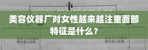 美容仪器厂对女性越来越注重面部特征是什么？