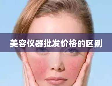美容仪器批发价格的区别