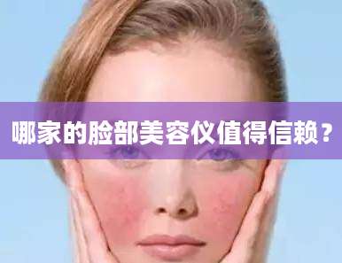 哪家的脸部美容仪值得信赖？