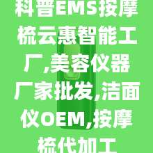 科普EMS按摩梳云惠智能工厂,美容仪器厂家批发,洁面仪OEM,按摩梳代加工