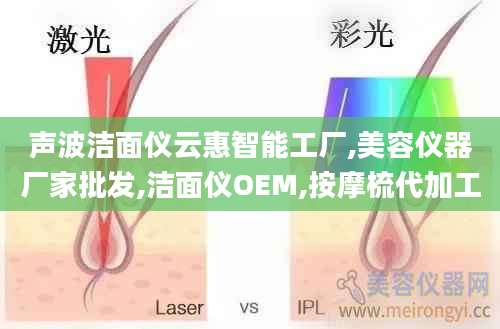 声波洁面仪云惠智能工厂,美容仪器厂家批发,洁面仪OEM,按摩梳代加工